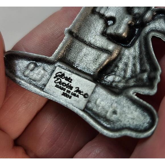 Gloria Duchin Ornament Pewter Christmas “Guiding Light” Lighthouse Memorial - Picture 4 of 7